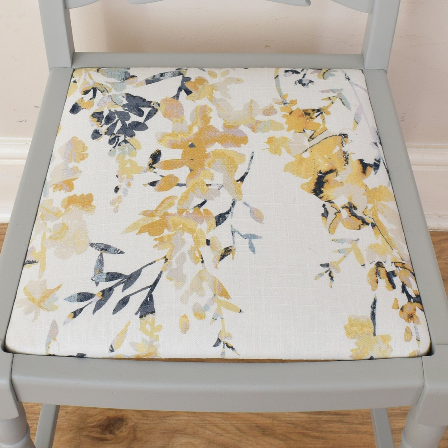 Painted Table And Six Chairs