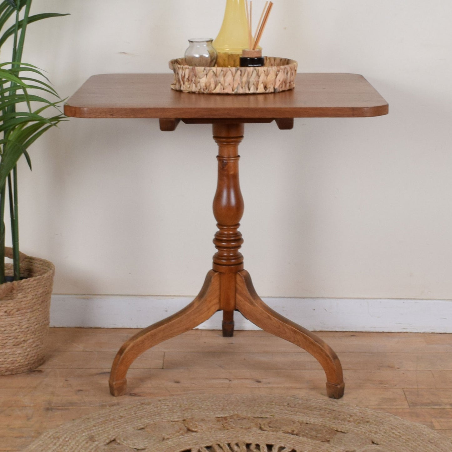 Mahogany Tilt-Top Table