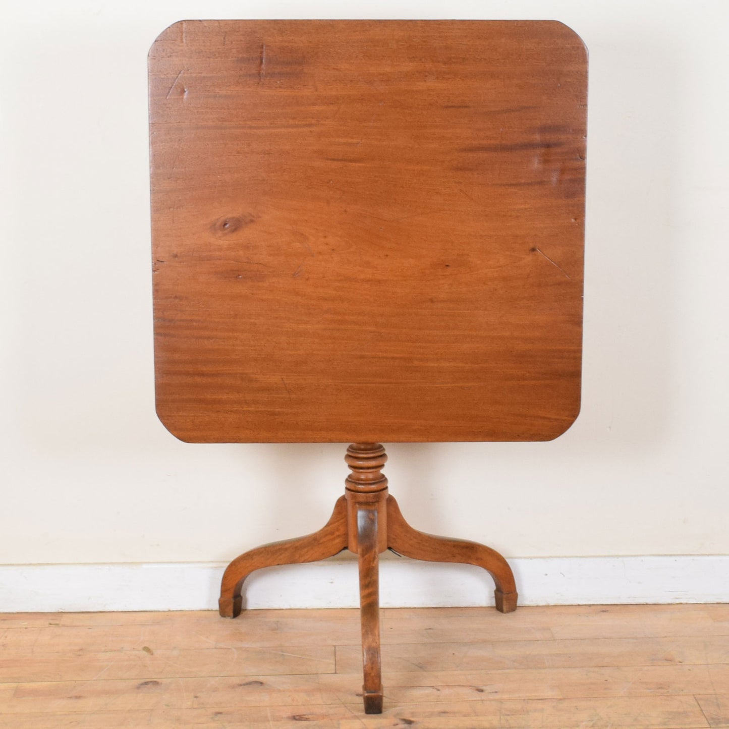 Mahogany Tilt-Top Table