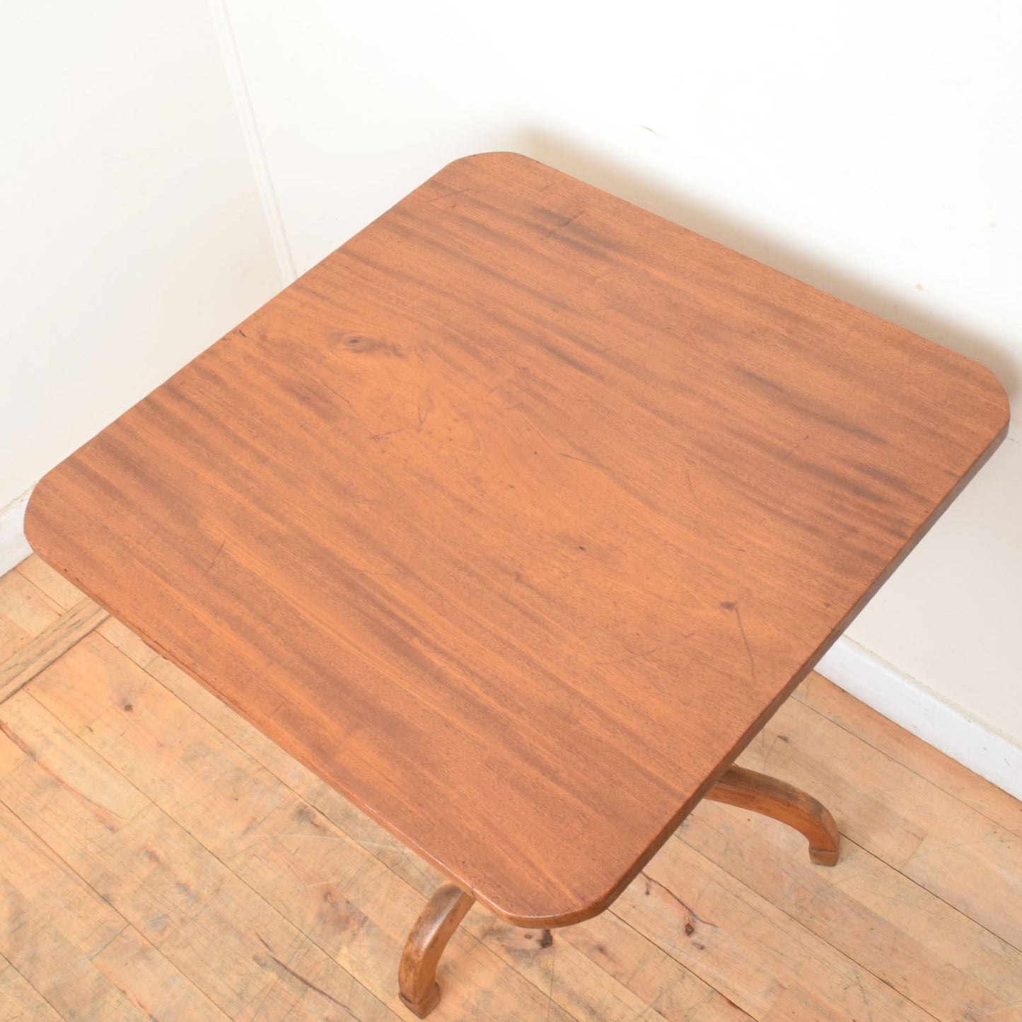 Mahogany Tilt-Top Table