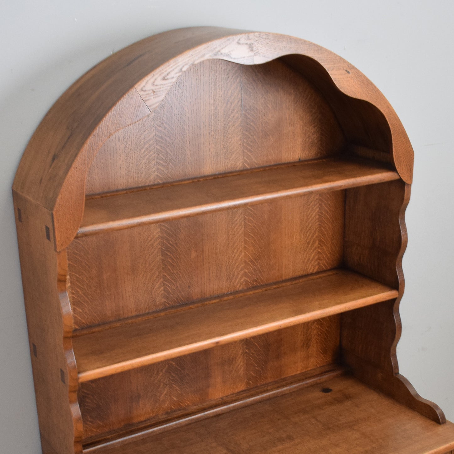 Dome-Top Oak Dresser