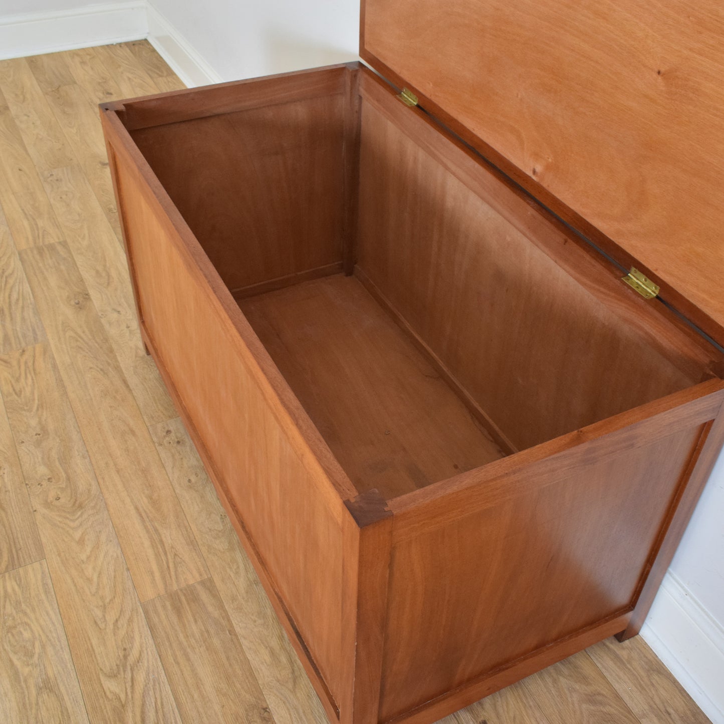 Oak Blanket Box