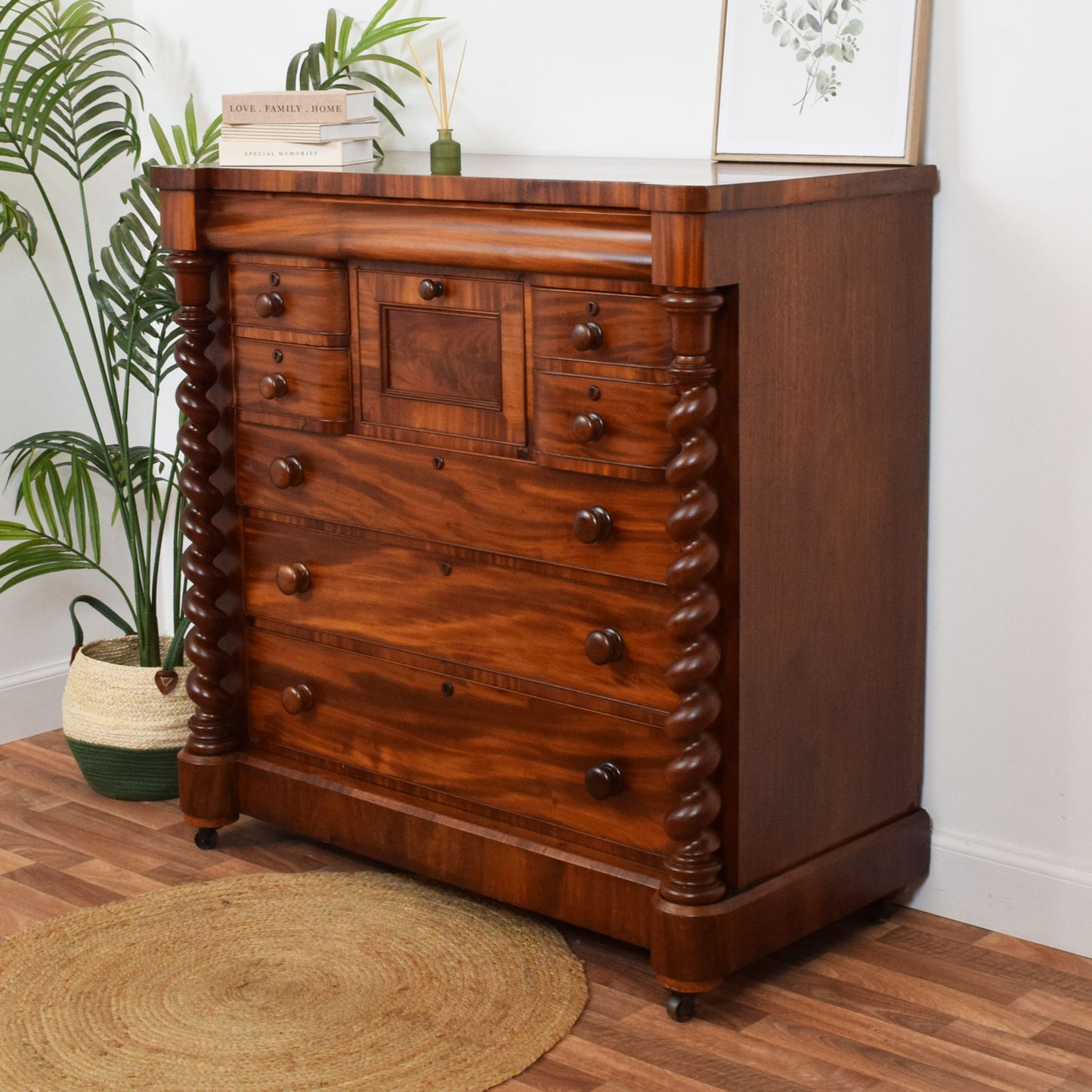 Mahogany Scotch Chest Of Drawers