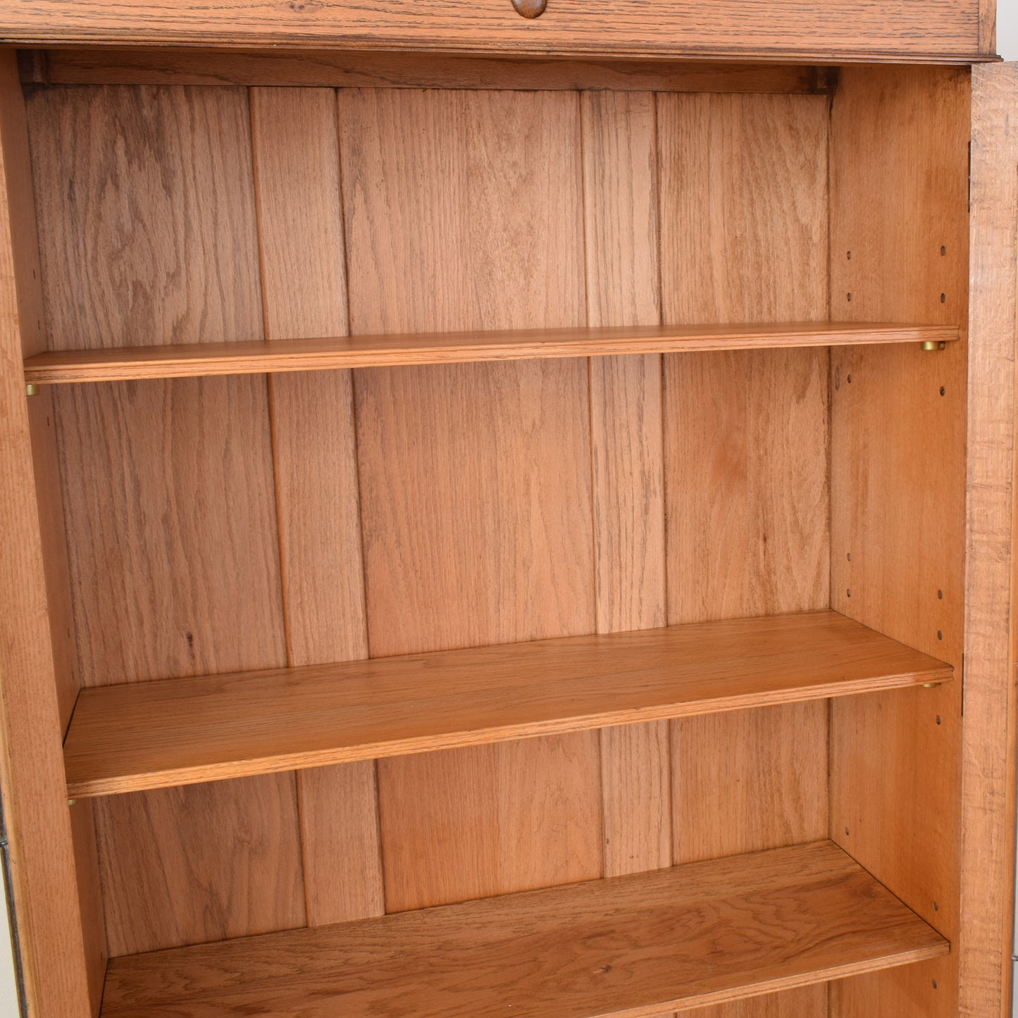 Oak Glazed Bookcase