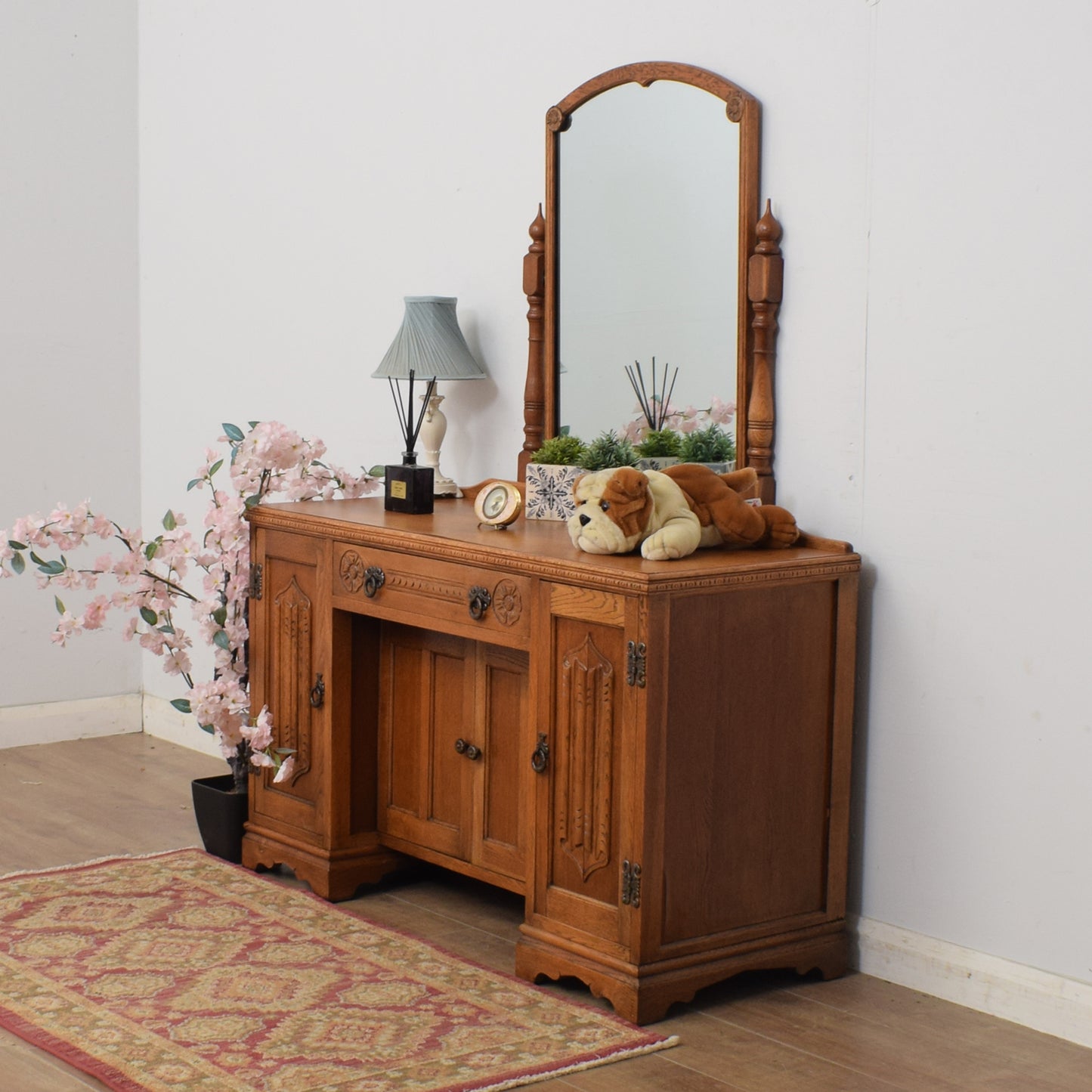 Oak Dressing Table
