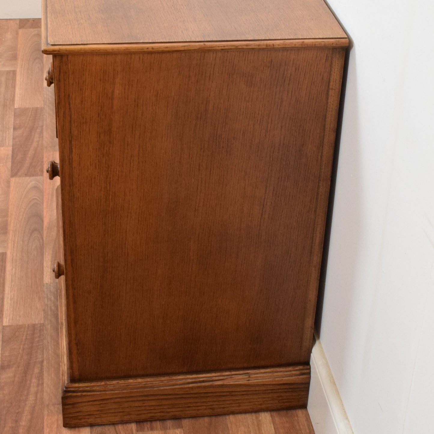 Carved Oak Chest of Drawers