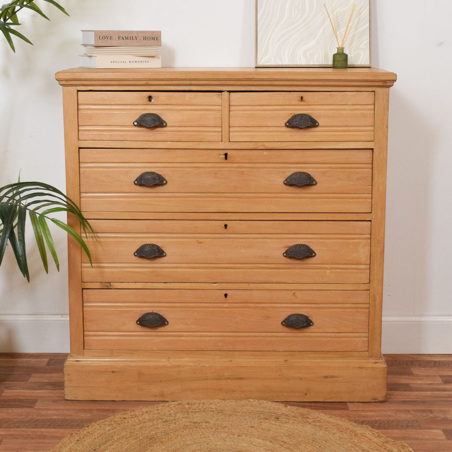 Restored Pine Chest of Drawers