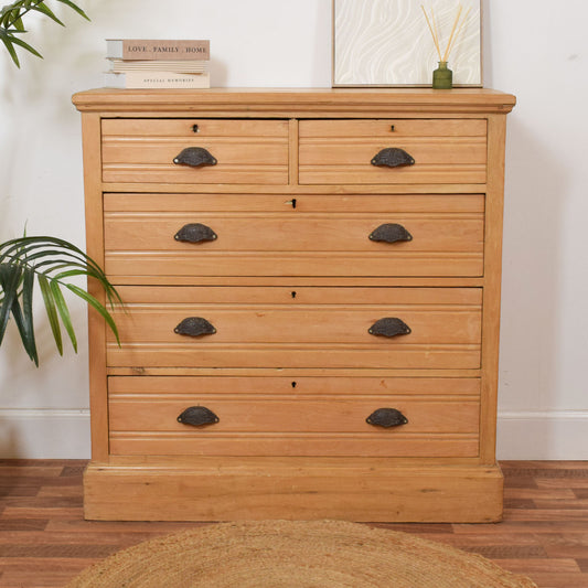 Restored Pine Chest of Drawers