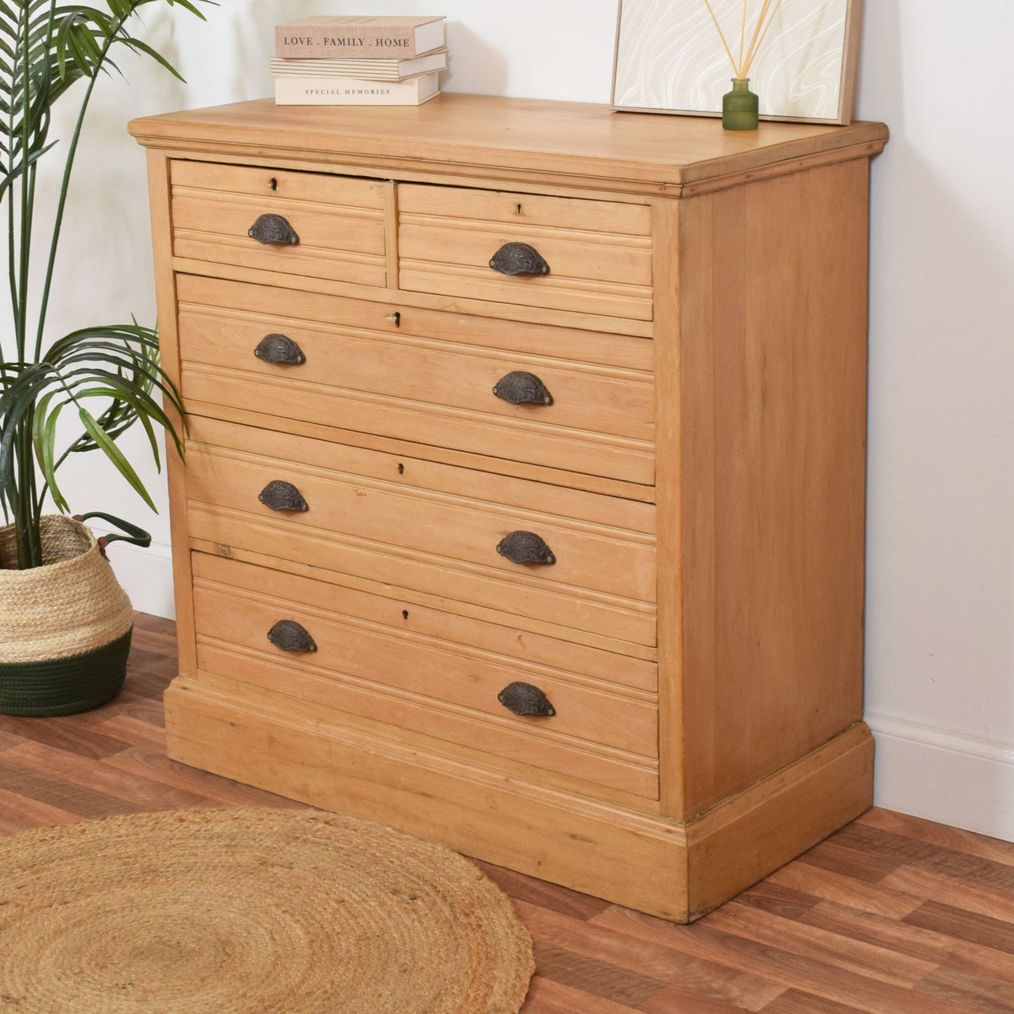 Restored Pine Chest of Drawers