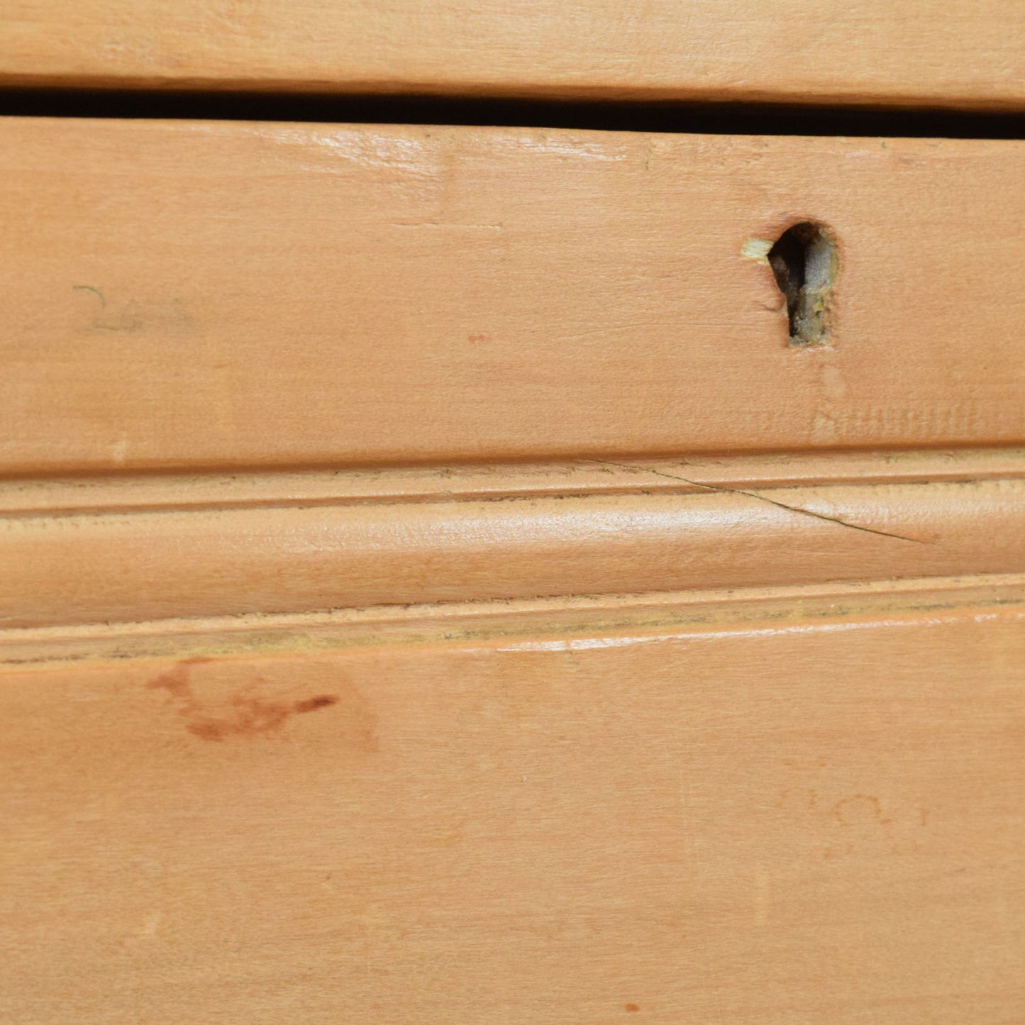 Restored Pine Chest of Drawers