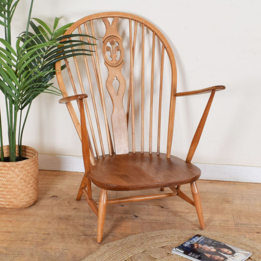 Ercol 'Grandfathers Tub Chair"