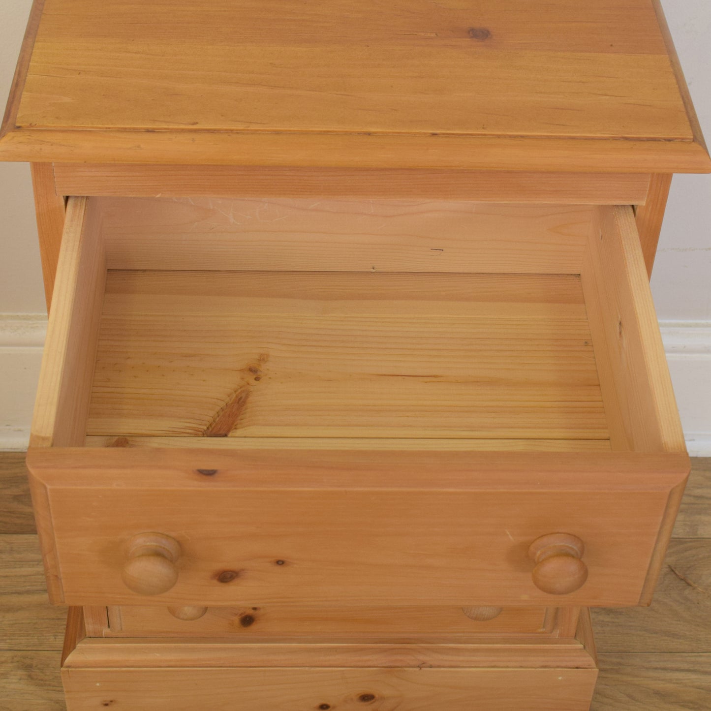 Pair Of Pine Bedsides