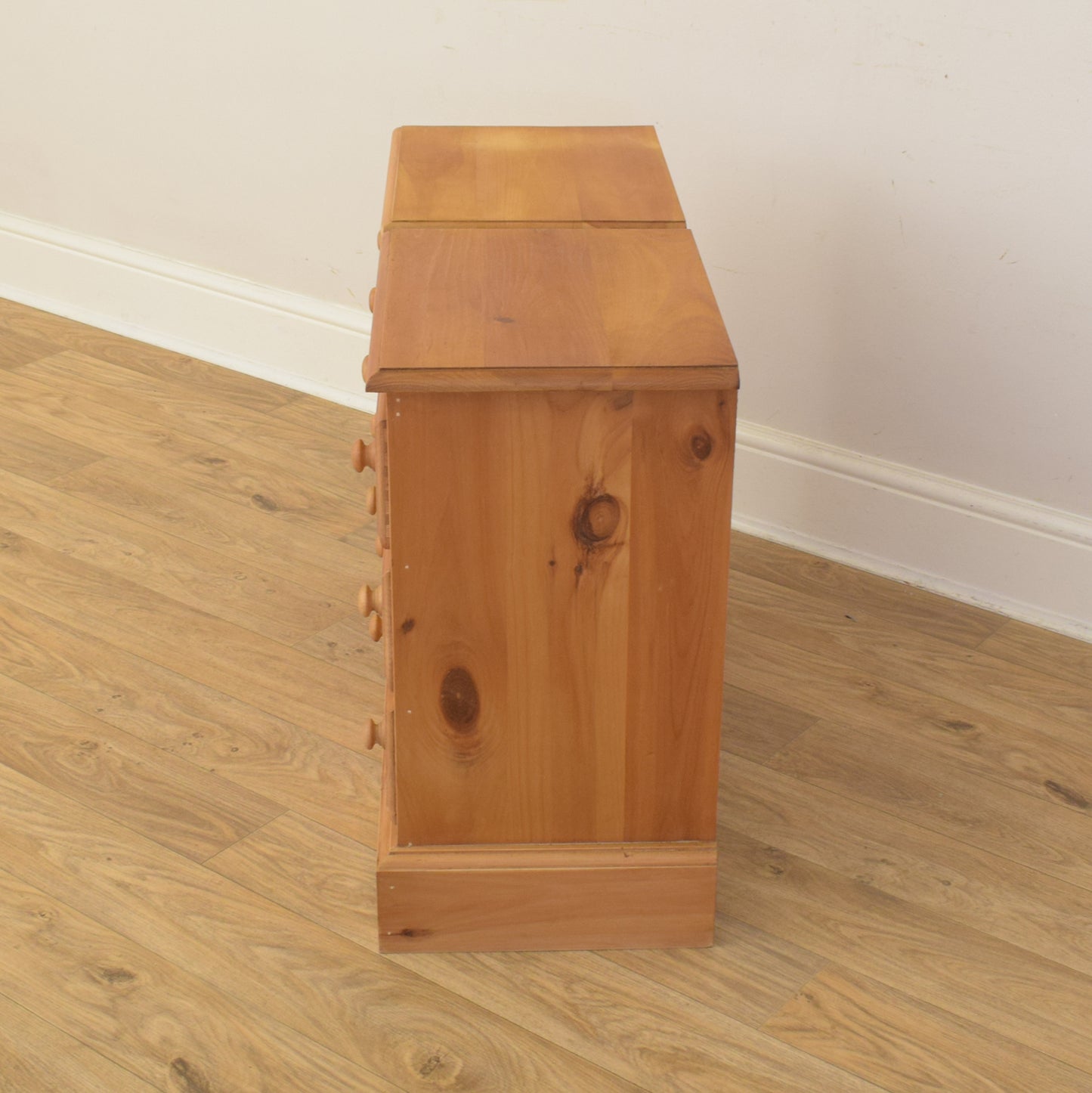 Pair Of Pine Bedsides