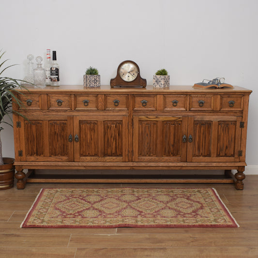 Restored Oak Sideboard