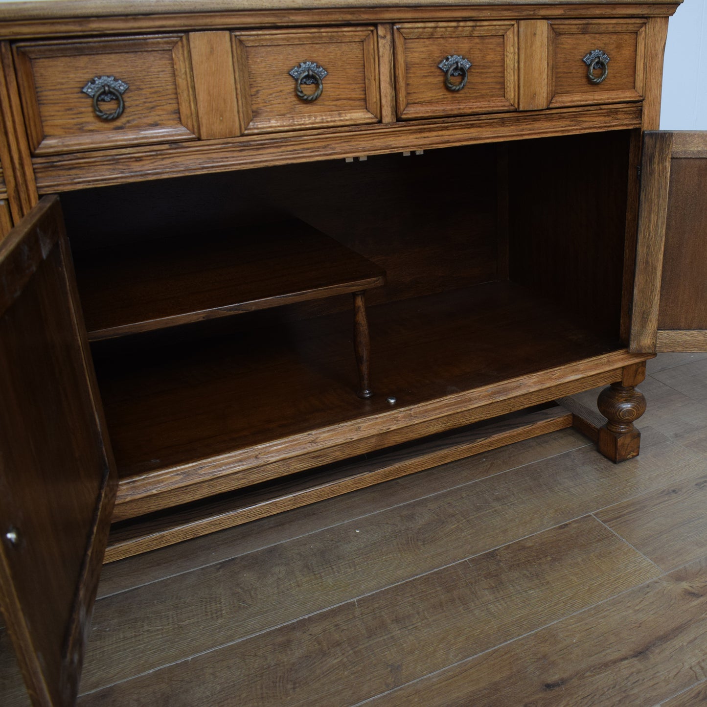 Restored Oak Sideboard