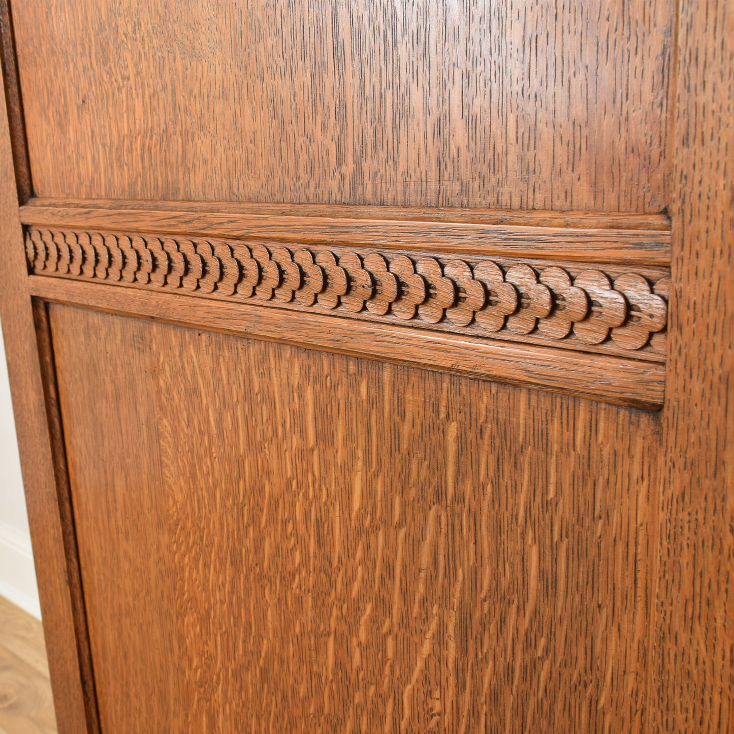 Triple Oak Wardrobe
