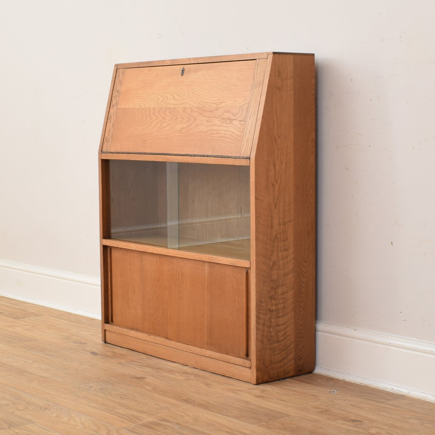 Glazed Oak Bureau