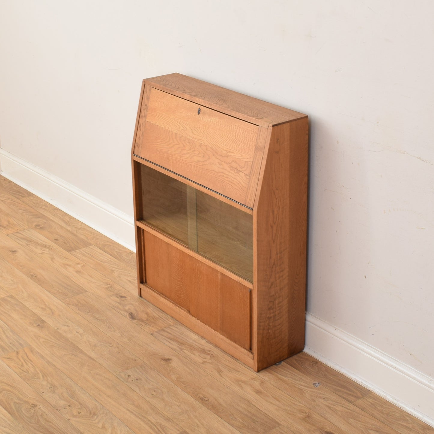 Glazed Oak Bureau