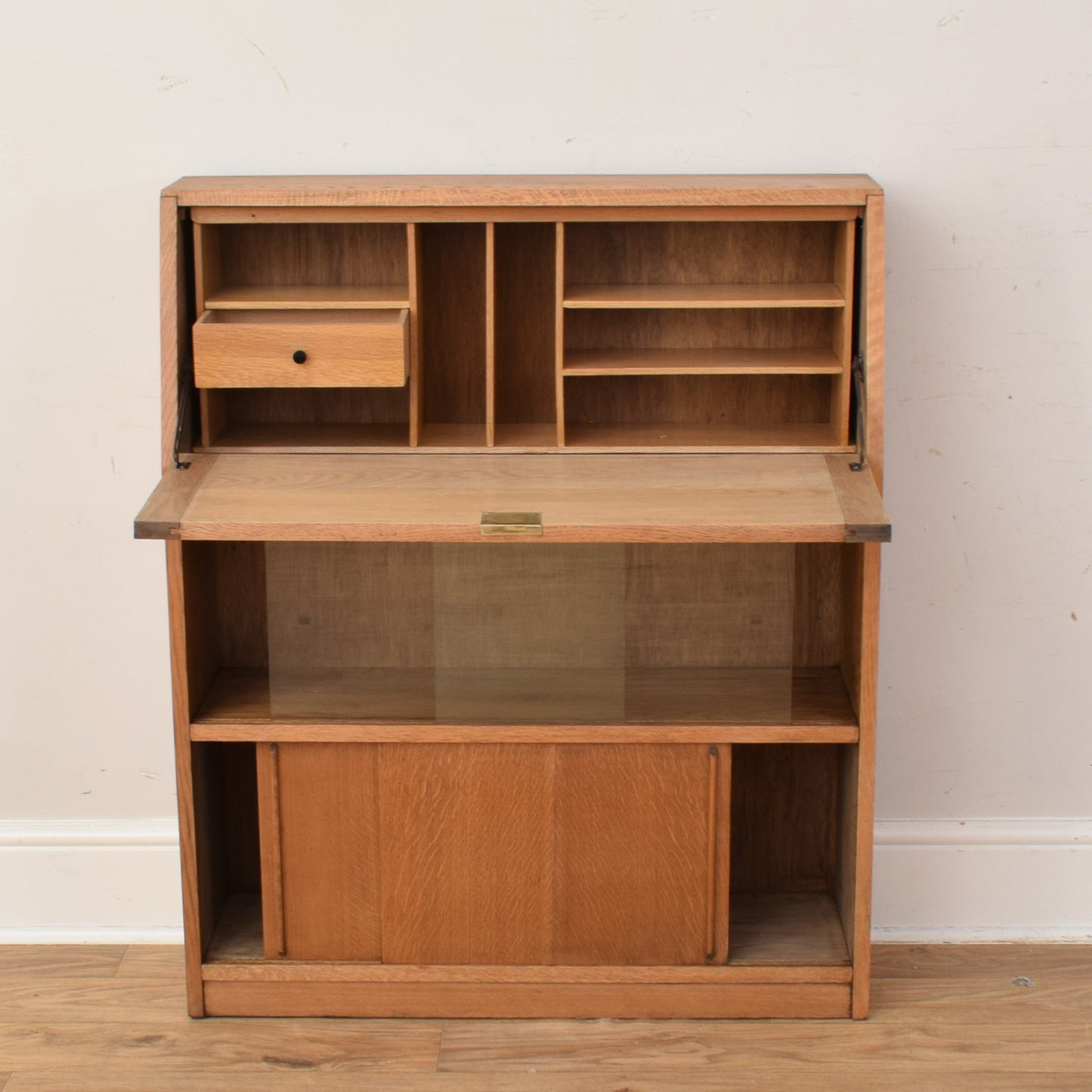Glazed Oak Bureau