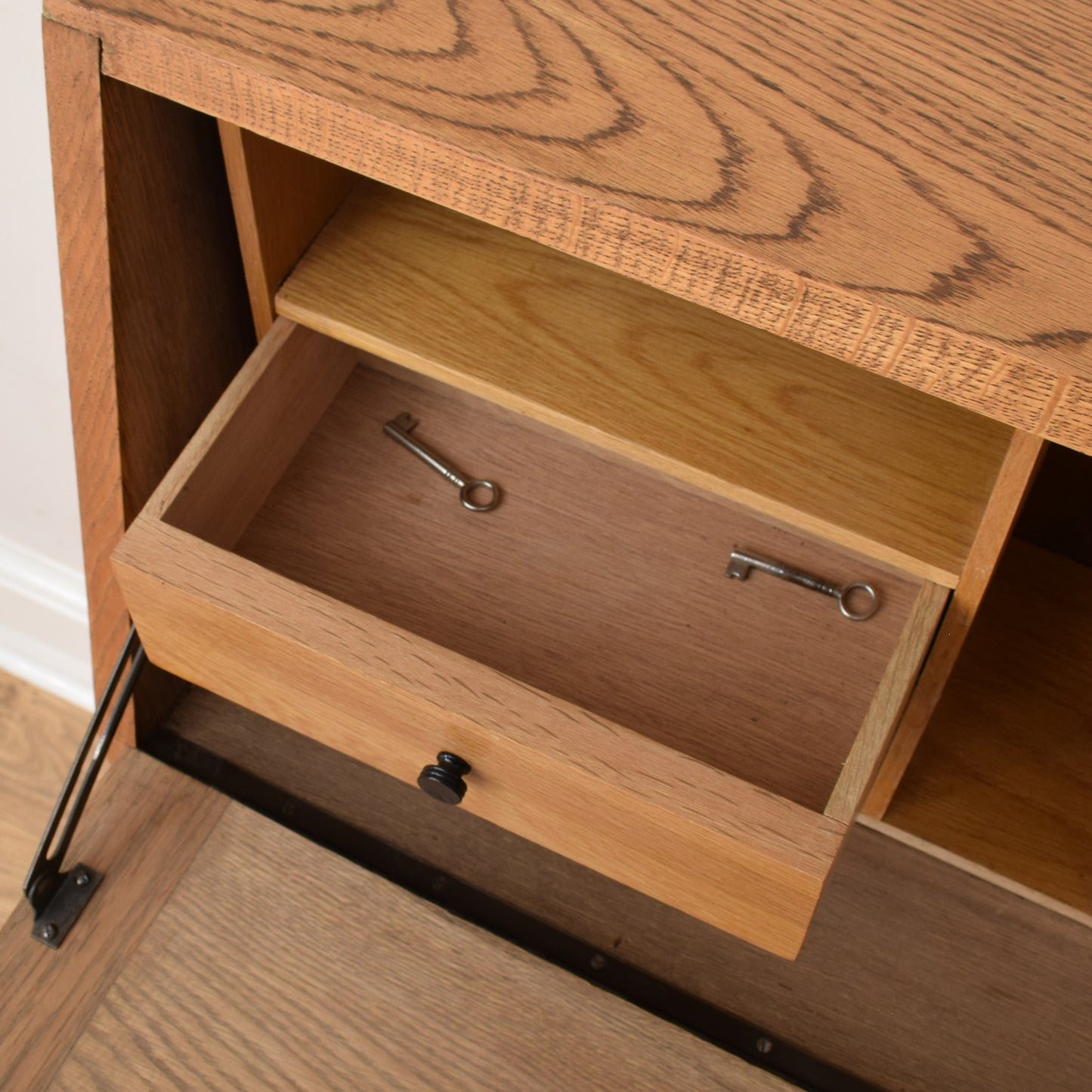 Glazed Oak Bureau