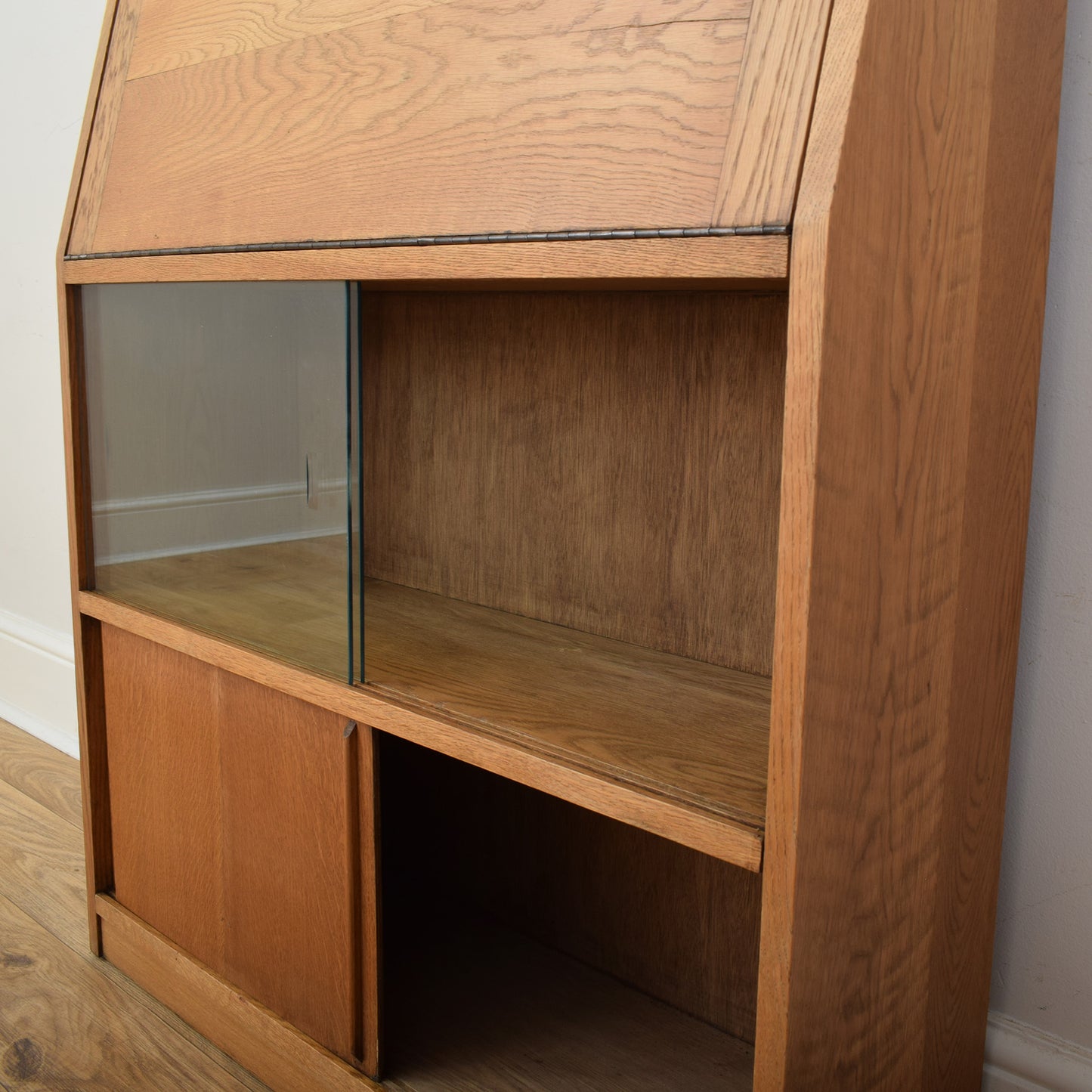 Glazed Oak Bureau
