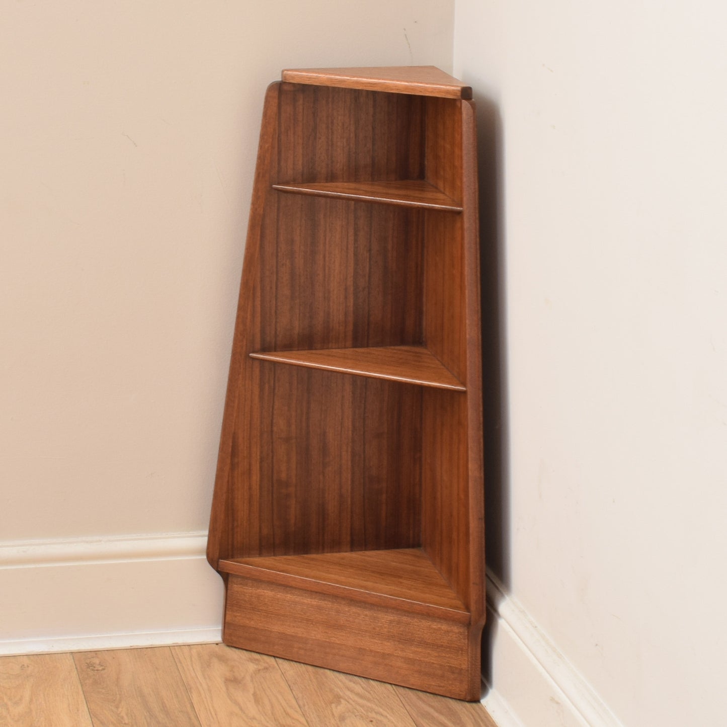 Small Mahogany Corner Unit