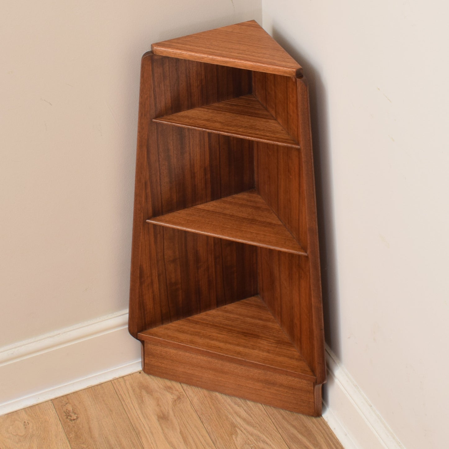 Small Mahogany Corner Unit