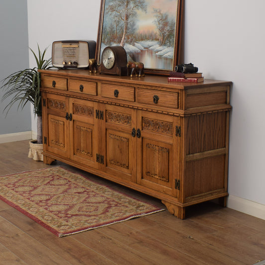 Restored Oak Sideboard