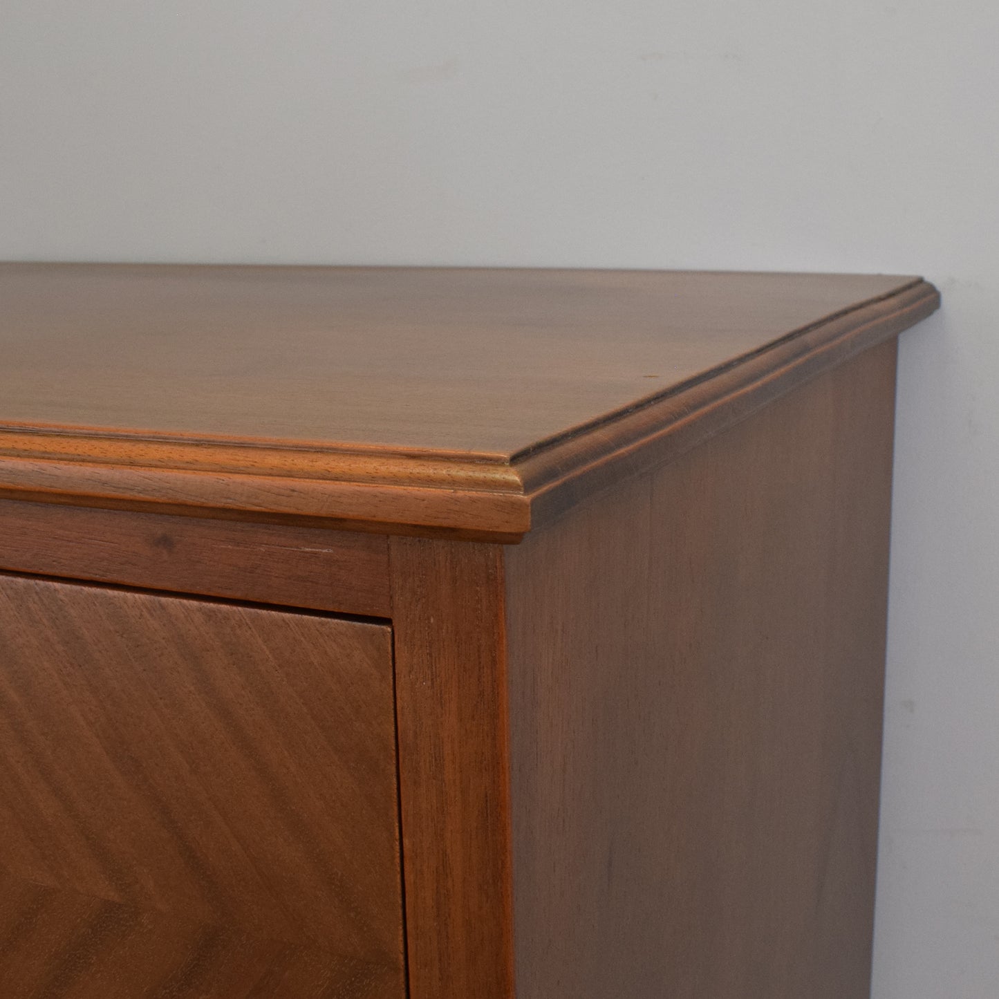 Large Refinished Mahogany Chest of Drawers