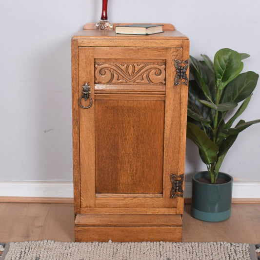 Oak Bedside Cabinet