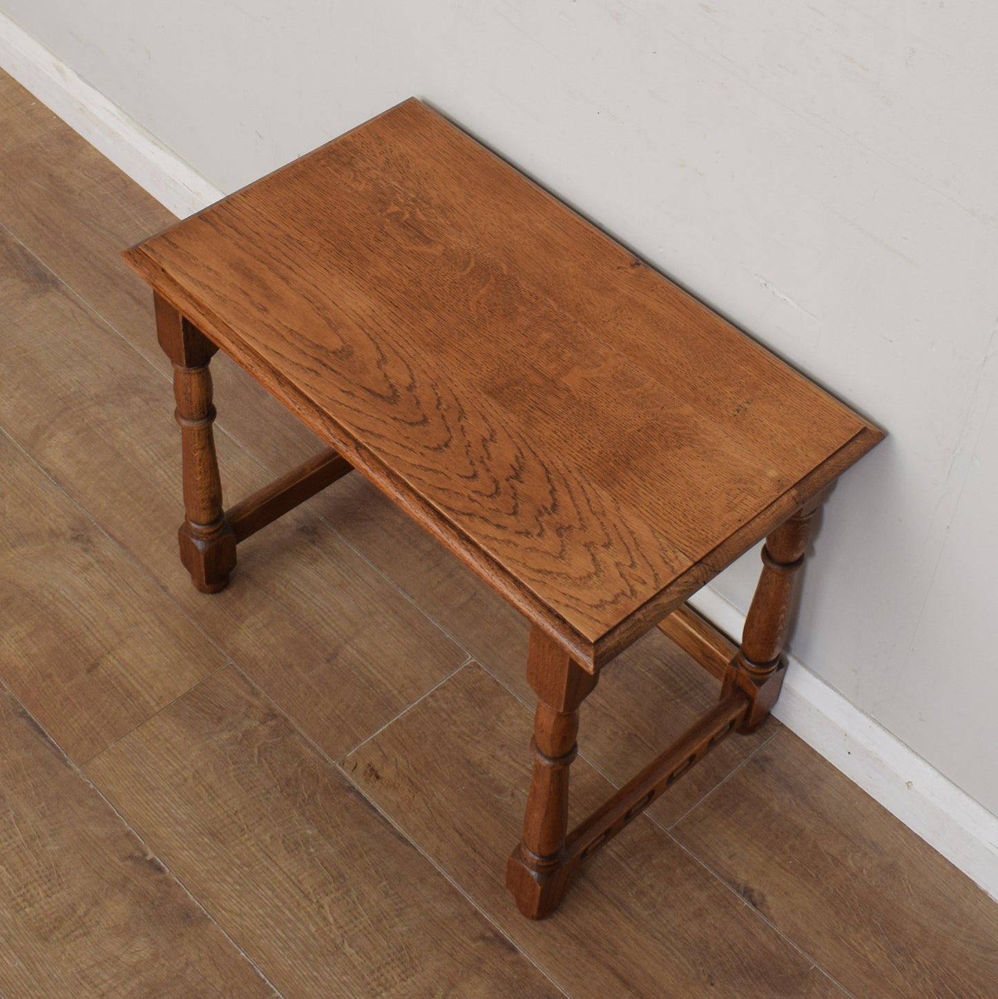 Restored Oak Nest of Tables