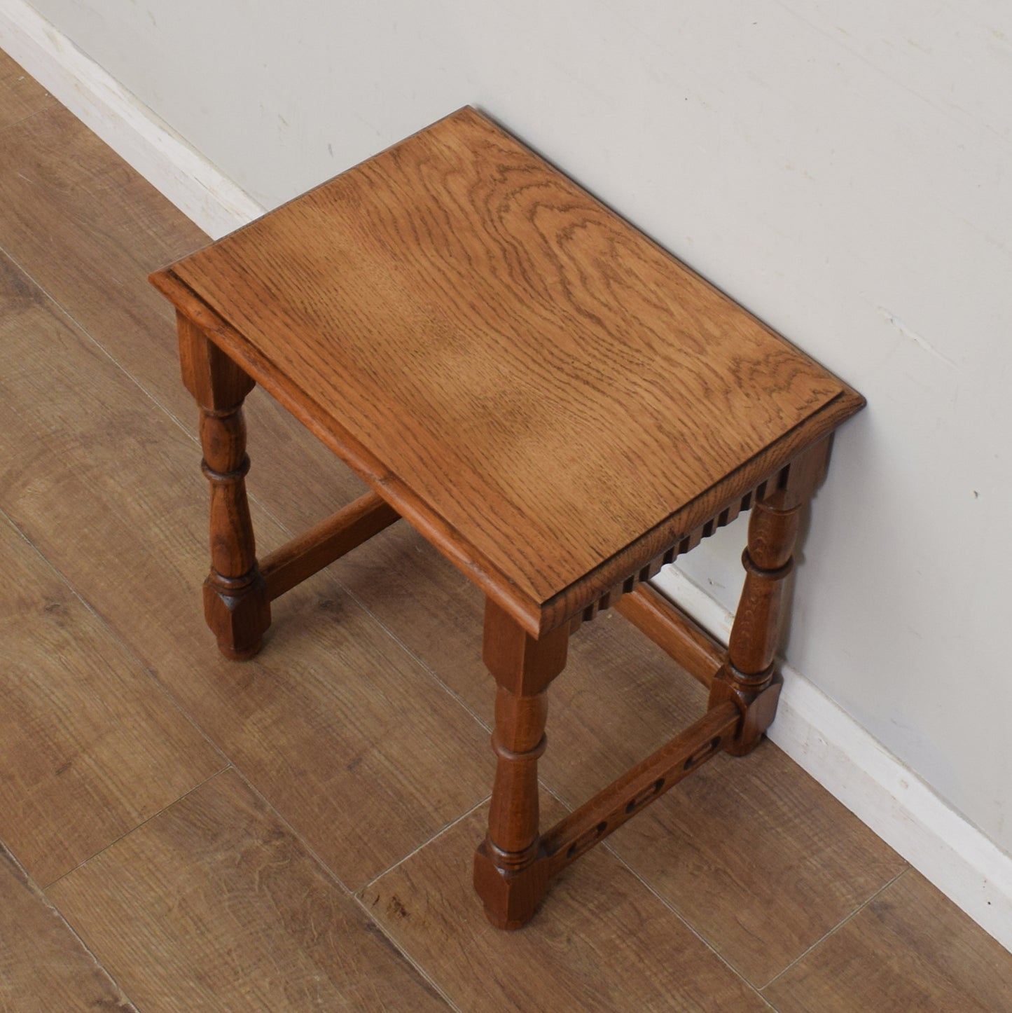 Restored Oak Nest of Tables