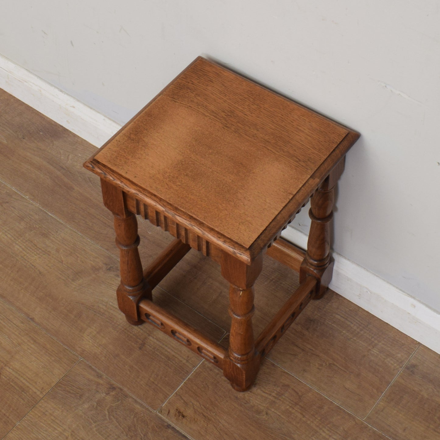 Restored Oak Nest of Tables