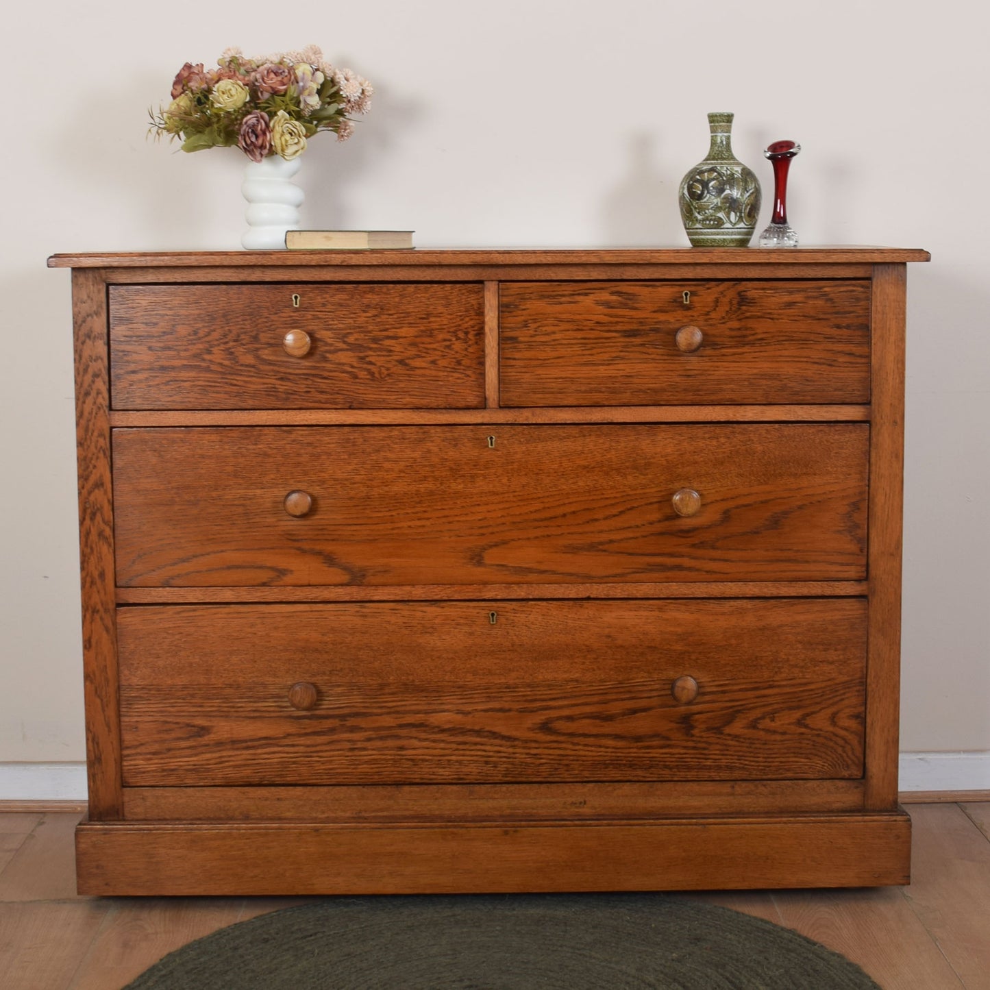 Oak Chest Of Drawers
