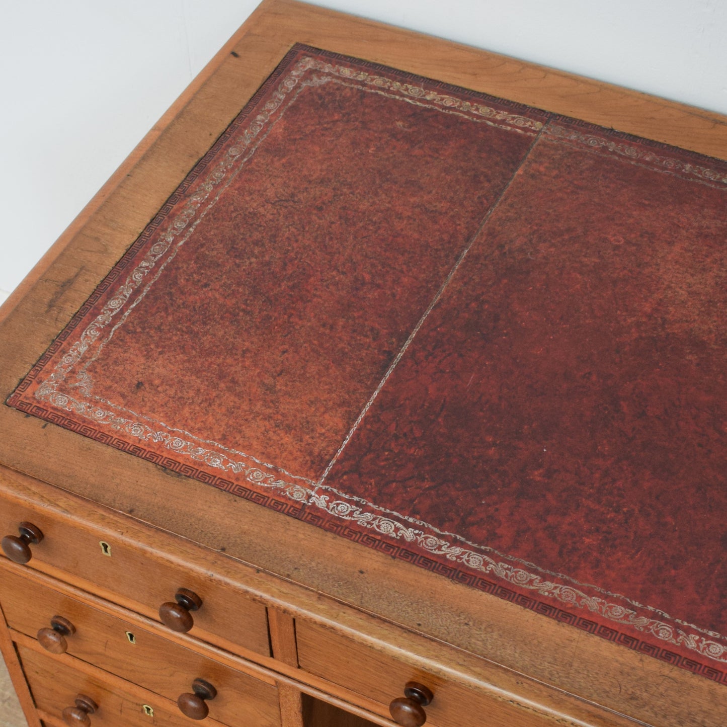 Victorian Pedestal Desk