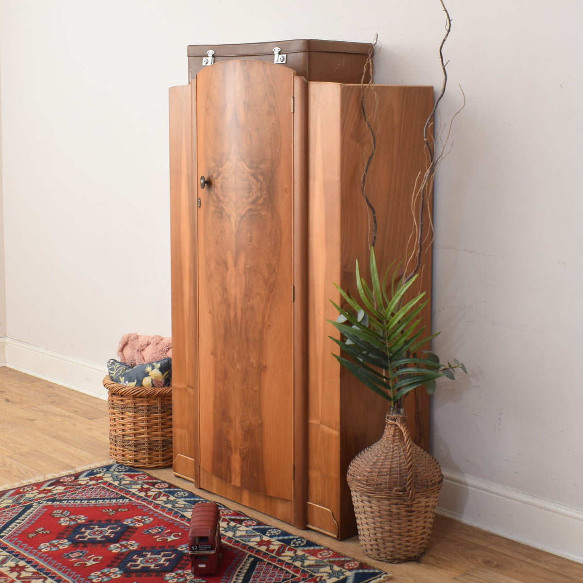 Walnut Veneer Wardrobe