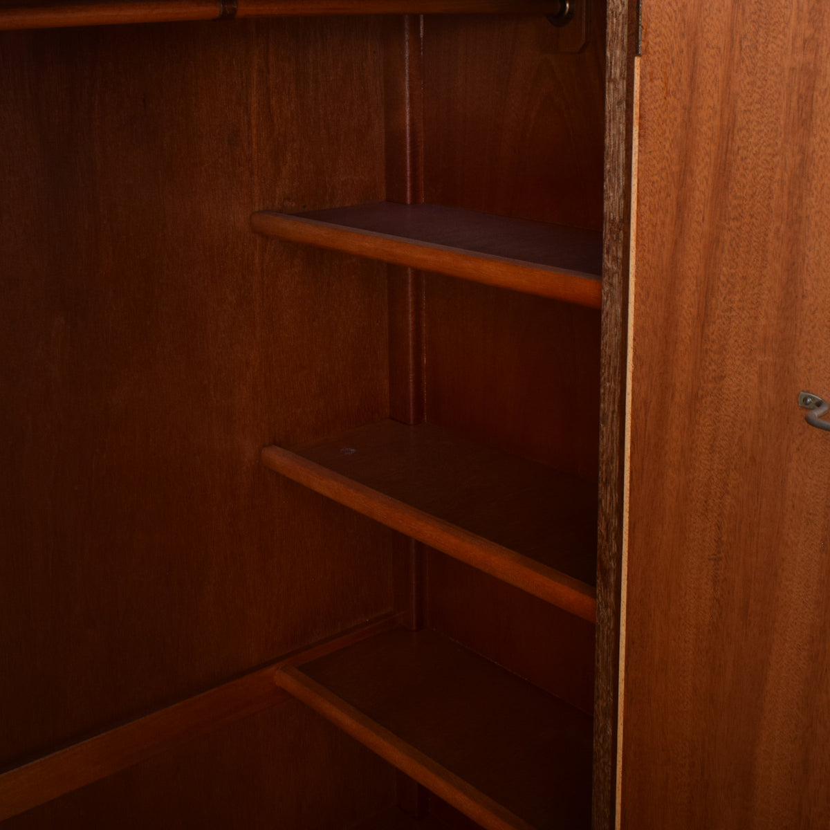 Walnut Veneer Wardrobe