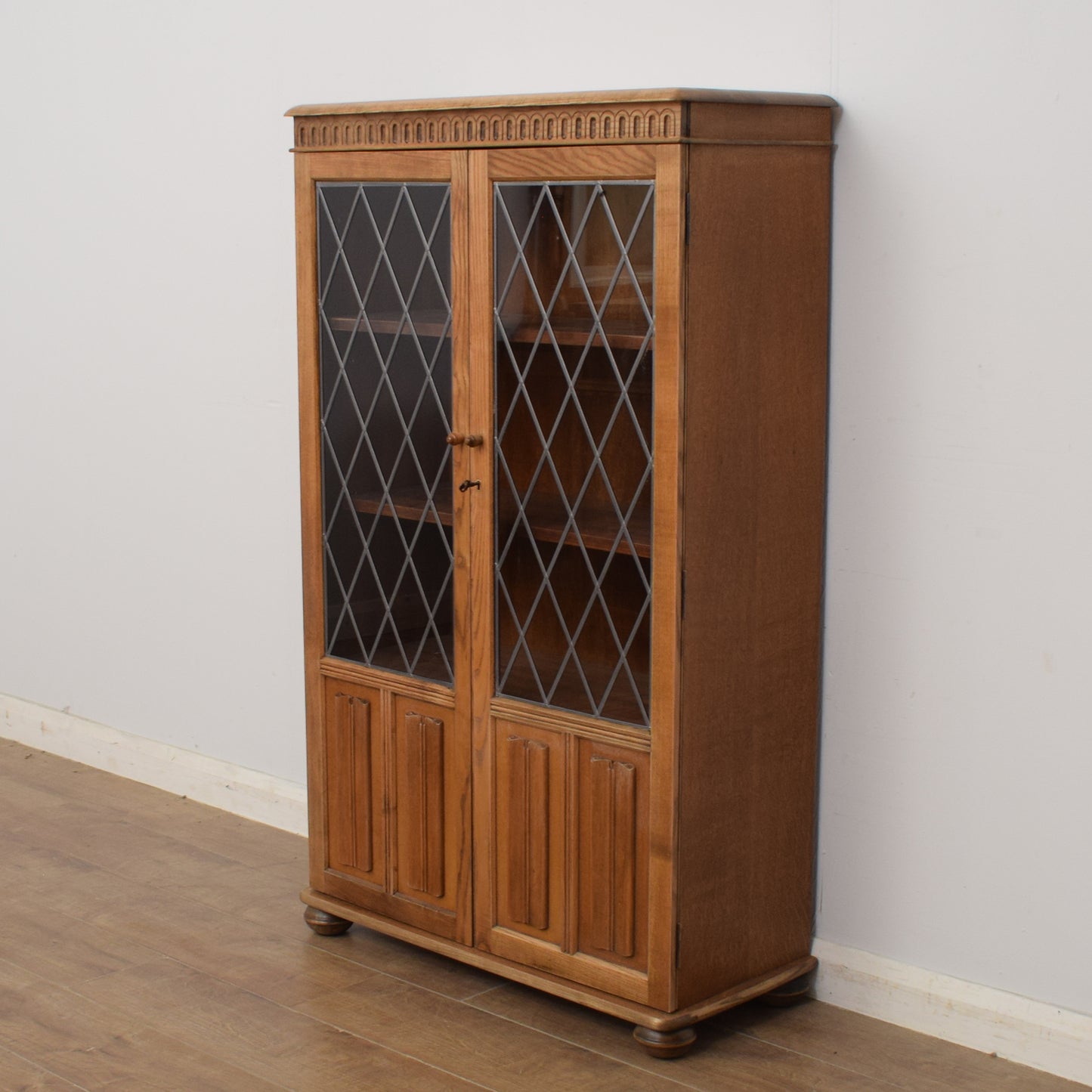 Restored Glazed Bookcase