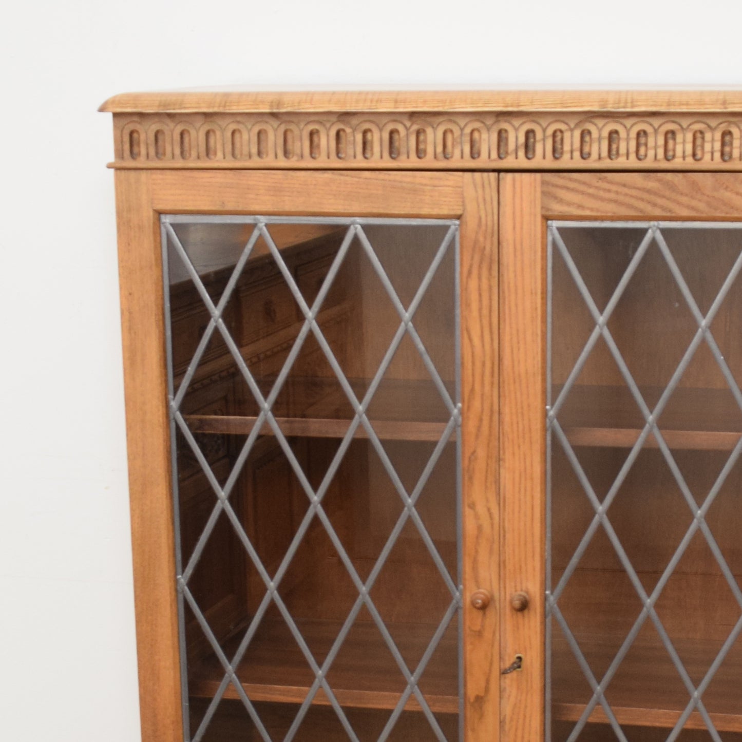 Restored Glazed Bookcase
