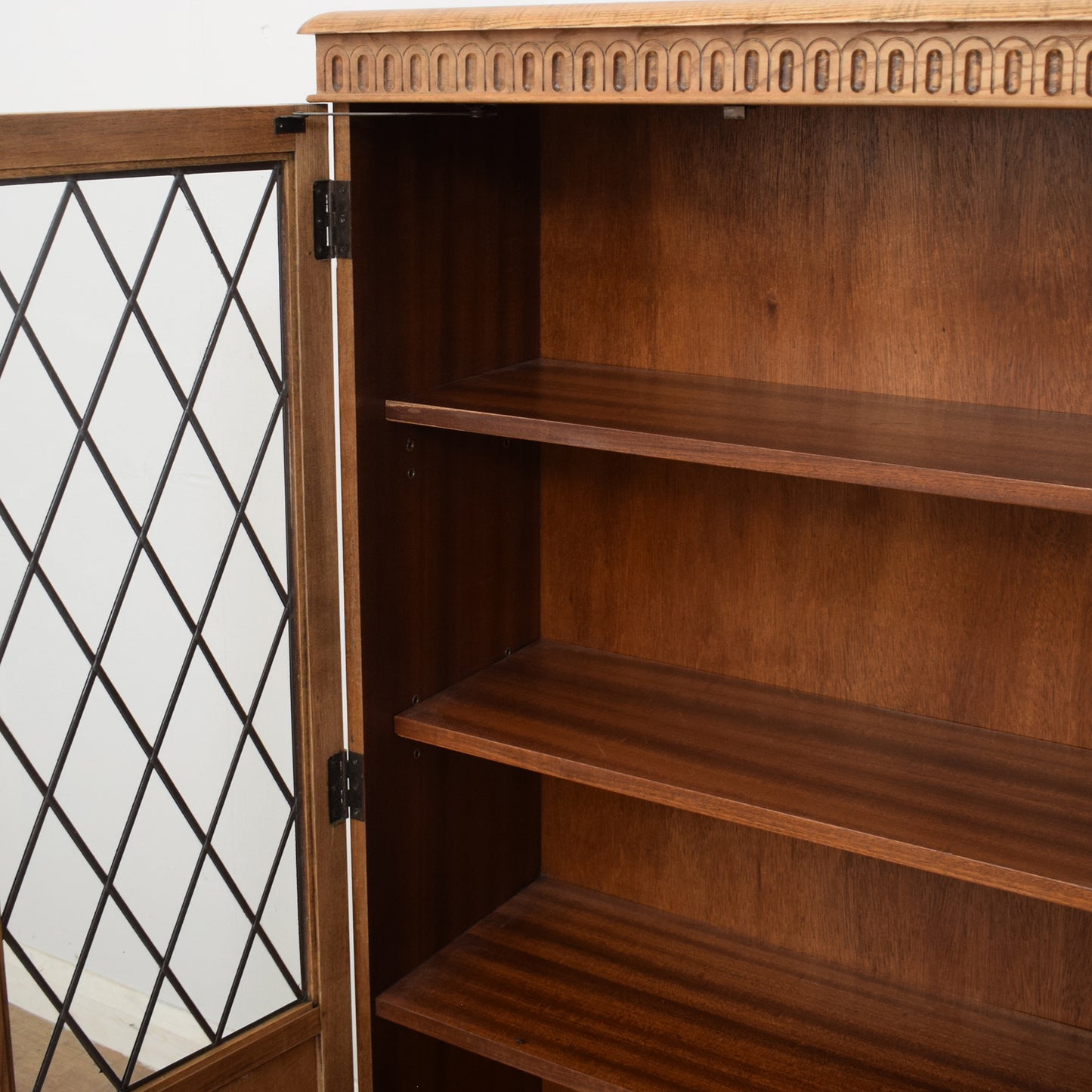 Restored Glazed Bookcase