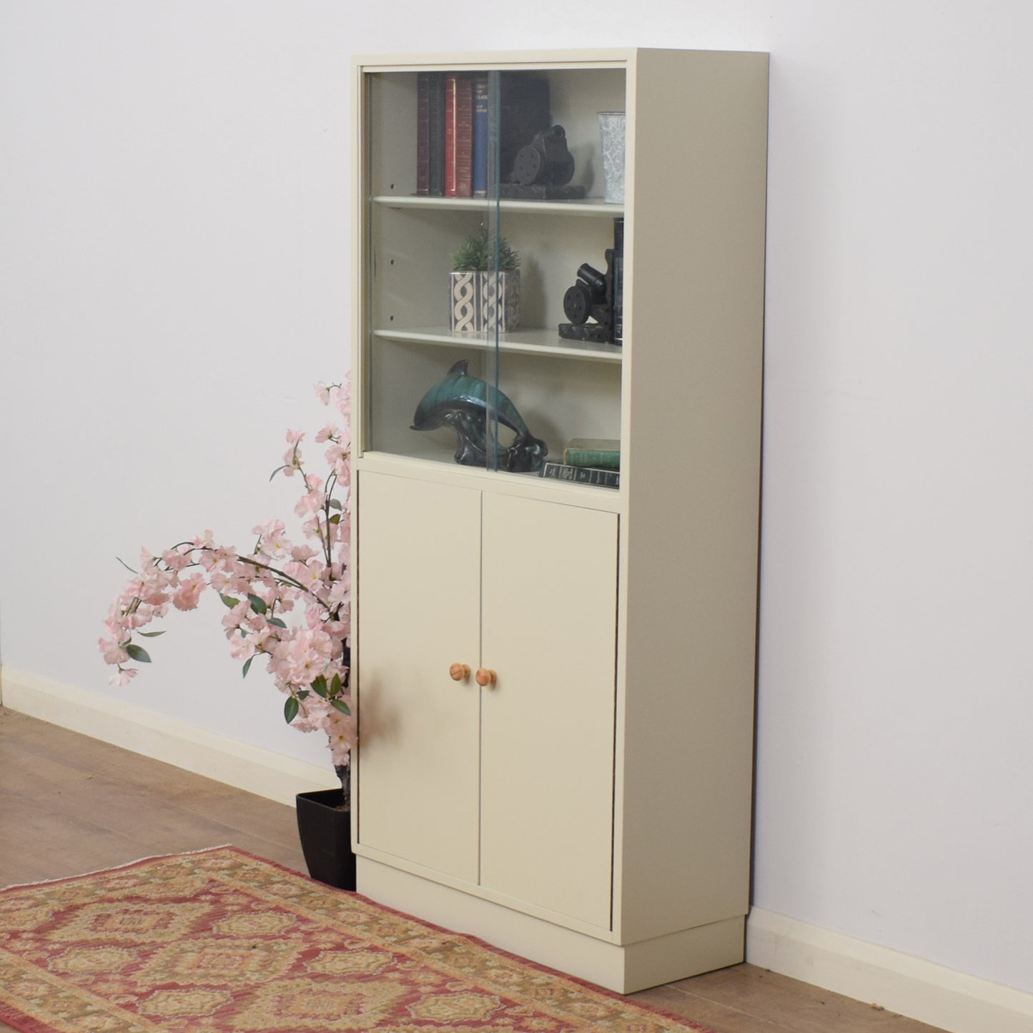 Painted Glazed Bookcase
