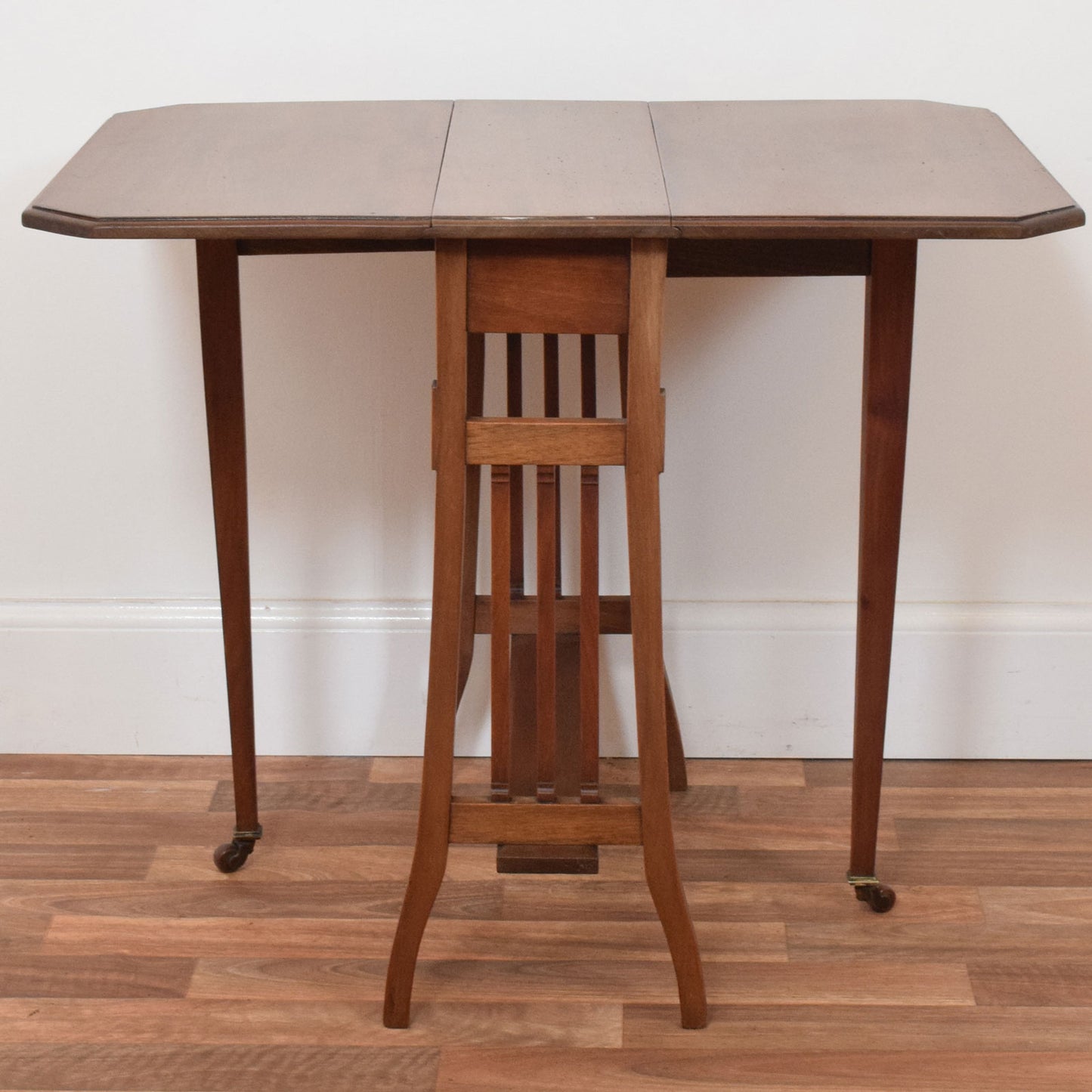 Mahogany Drop Leaf Side Table