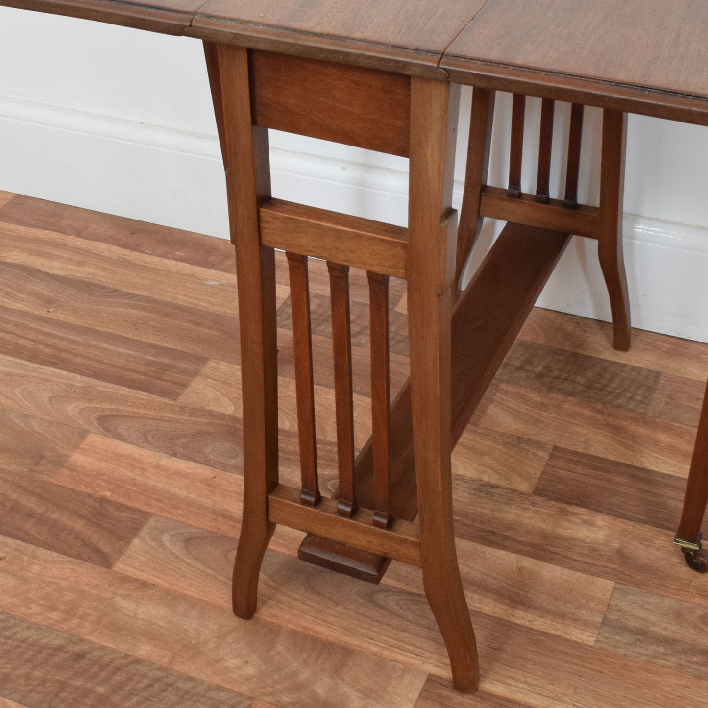 Mahogany Drop Leaf Side Table