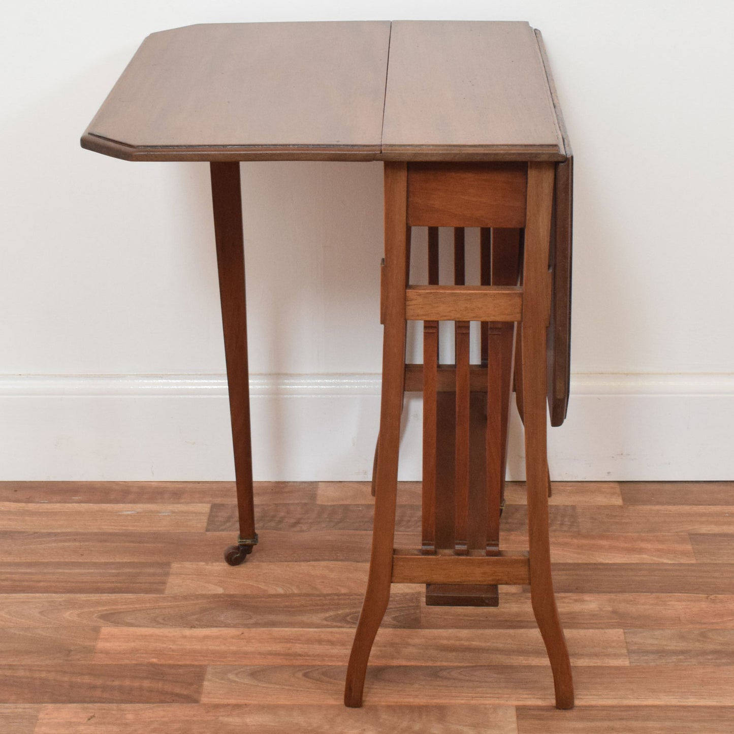 Mahogany Drop Leaf Side Table