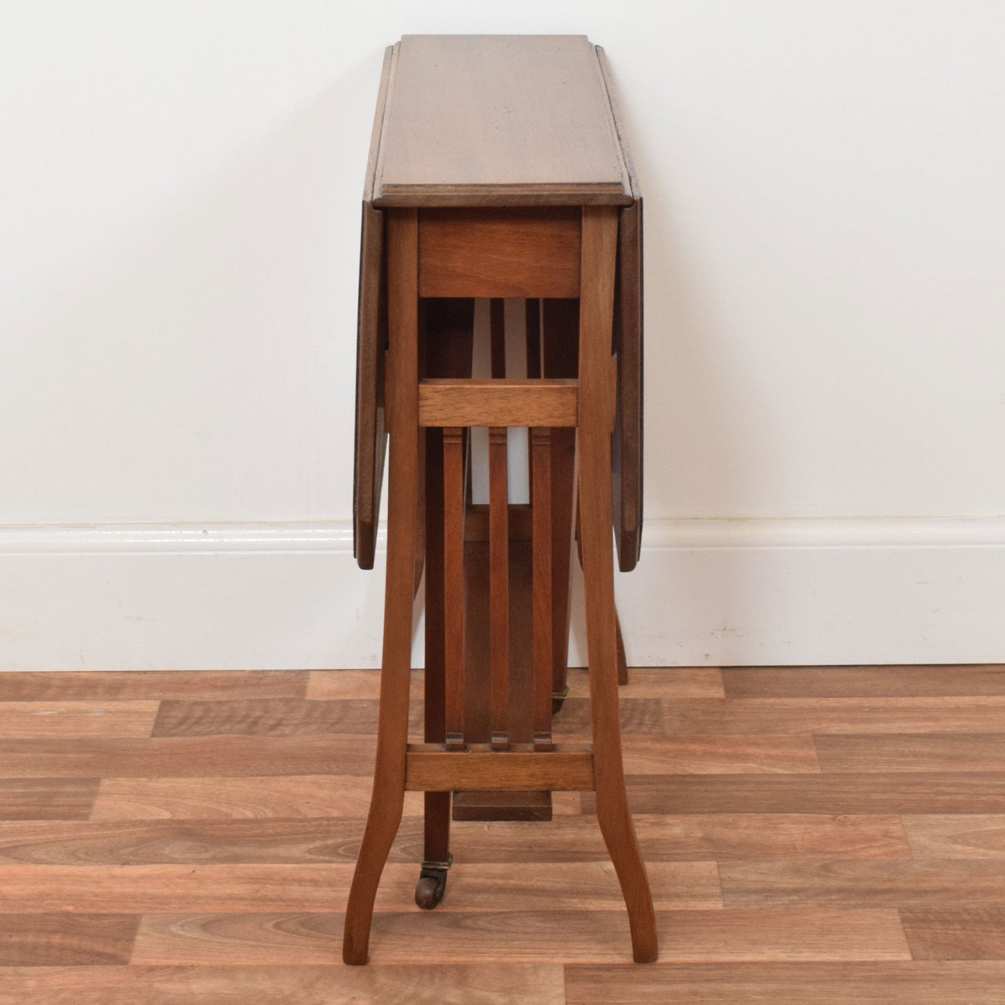 Mahogany Drop Leaf Side Table