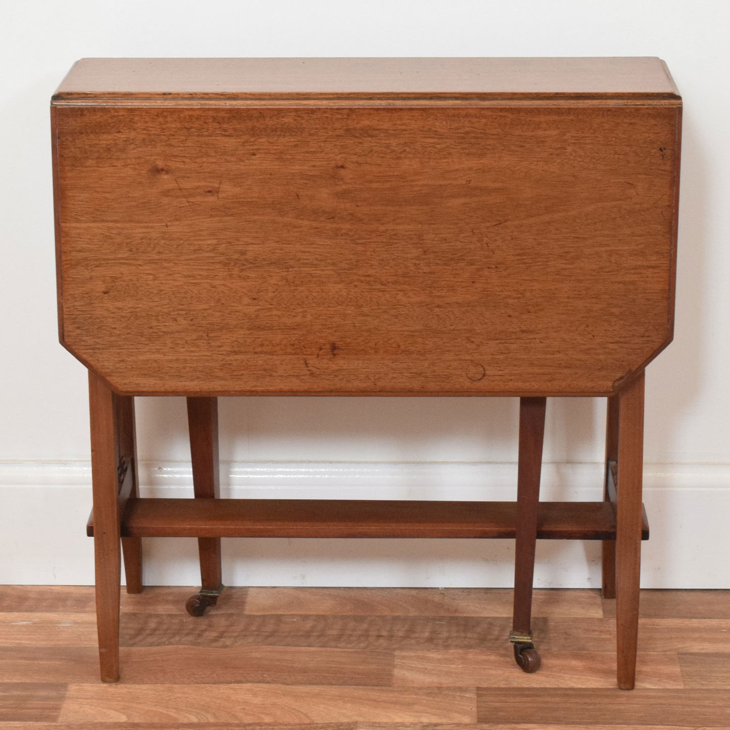 Mahogany Drop Leaf Side Table