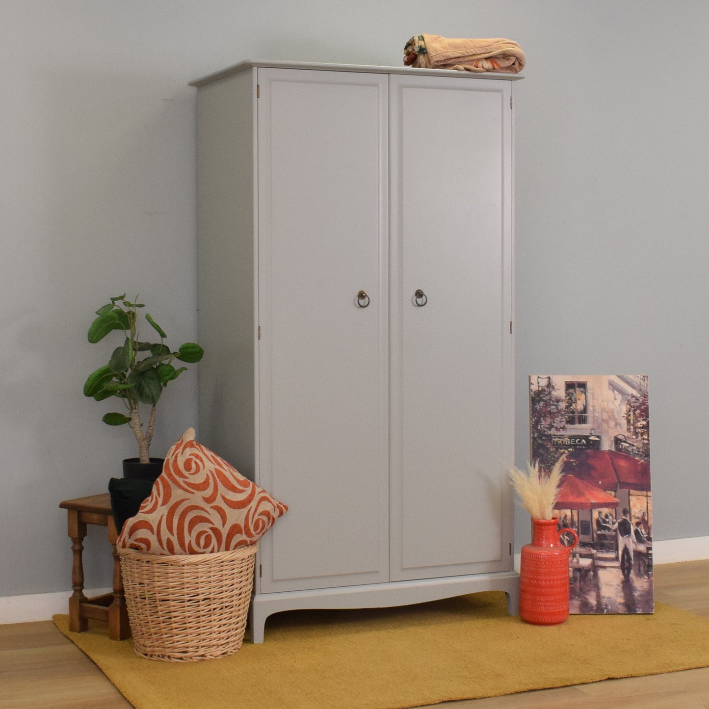 Painted 'Stag' Wardrobe