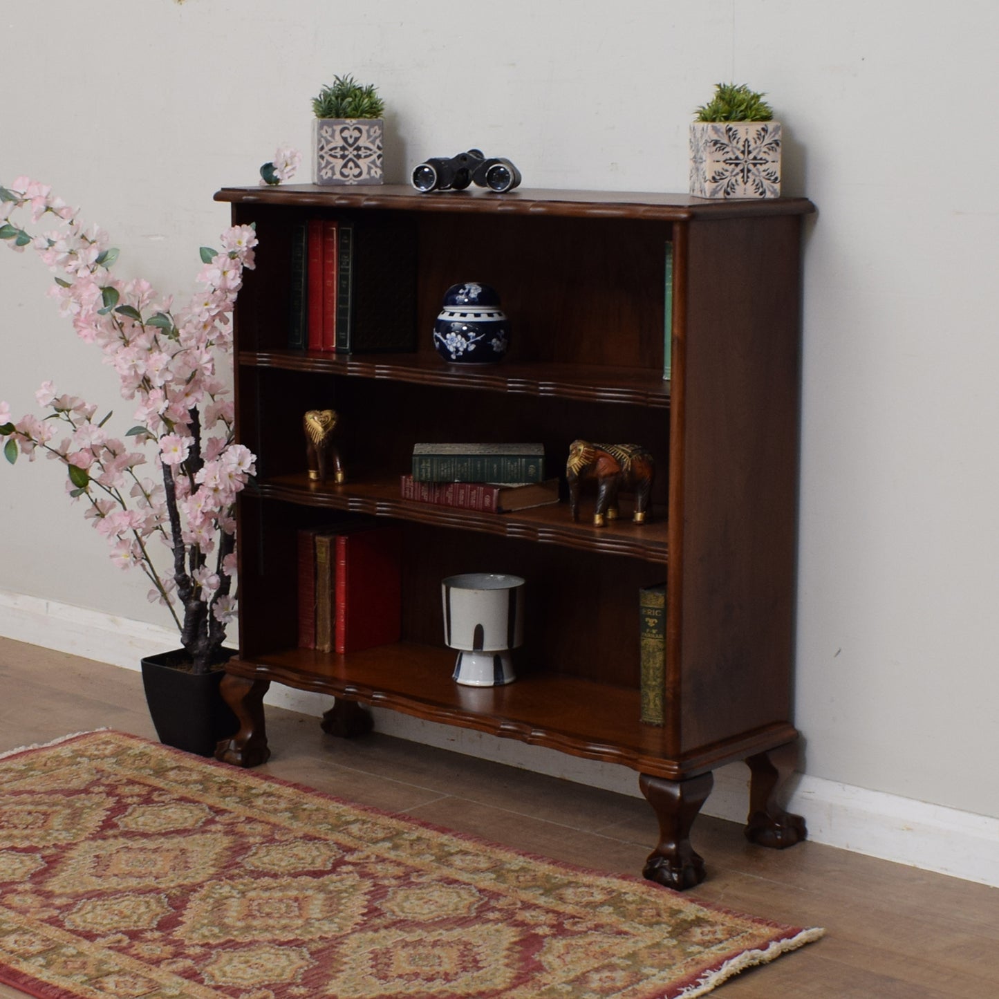 Restored Walnut Bookcase