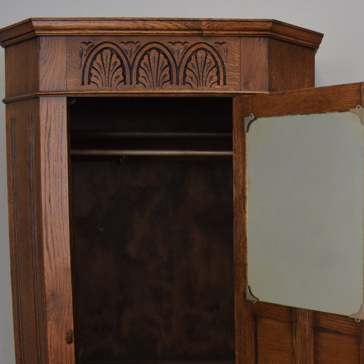 Restored Oak Hallrobe