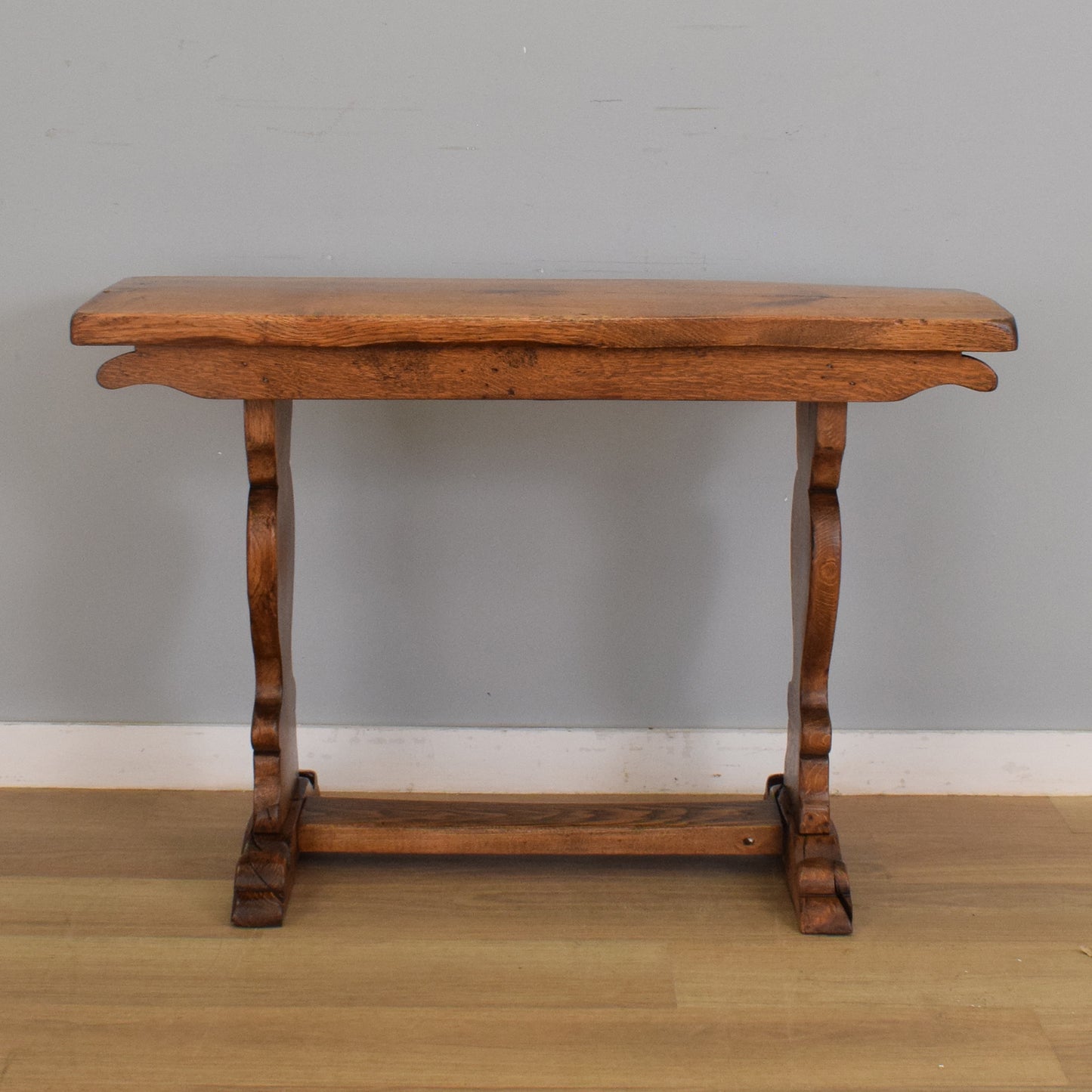 Rustic Oak Console Table